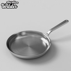 올드맨와일더 316 스테인리스 통5중 후라이팬 28cm 오븐 인덕션 프라이팬, 1개
