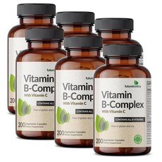 퓨쳐바이오틱스 비타민B 콤플렉스 위드 비타민C 캡슐 Futurebiotics Vitamin B-Complex, 6개