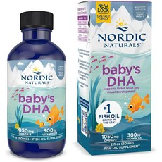 노르딕내츄럴스 어린이 DHA 1050mg 오메가-3 비타민D3, 60ml, 1개