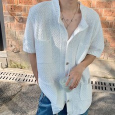 短袖針織開衫
