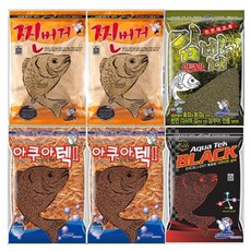 경원산업 아쿠아집어제333(아쿠아텍2 2개 김밥1개 블랙1개 찐버거2개), 1세트, 2390g