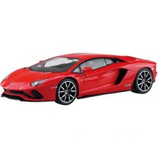 아오시마 1/32 스냅 키트 람보르기니 아벤타도르 S 펄 레드 컬러 코드 모델 12C, 1개