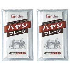 하우스푸즈 대용량 하야시 플레이크, 1kg, 2개