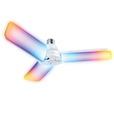 Feit 전기 스마트 LED 차고 조명 4000루멘 RGBW 색상 변경 변형 패널 2 4GHz WiFi 앱 제어 Alexa 및 과 함께 작동 ADJ4000 /RGBW /LED /A, Smart