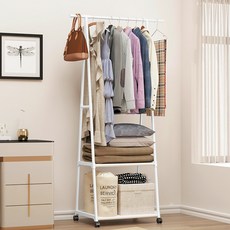 sh 多用途移動式迷你衣架, 白色