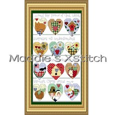 1-10 크로스 스티치 키트 크로스 스티치 키트 Homfun Craft Cross Stich Painting Joy Sunday 크리스마스 장식 For Home Homefu, 보여진 바와 같이, 18CT, 1개