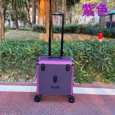 화구박스 캐리어 수납함 수납 트롤리 메이크업 아트 이동식 미술용품 전문가용 캐리커쳐 미대, 1개