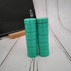 원형 자석 화이트 보드 그린 마그네틱 초강력자석 dkl4+2UyH