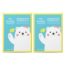 마이얼스데이 카밍 솔루션 마스크팩 5매입 x 2개, 1개