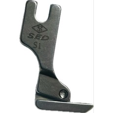 SED S1拉鍊壓腳，家用縫紉機通用，輕鬆縫製拉鍊，提升作品質感, 銀色, 1個