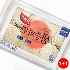 중식 요리 사리 중식 생 중화면 짜장 짬뽕 사리 쫄깃한 면발 업소용(1+1옵션 주문수량의 2배수량 배송), 1g, 1개