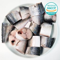 깨끗한 고등어 국산 조림용 찜 토막 손질 해썹시설, 1개, 1kg