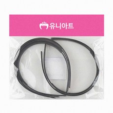 세안용 스포츠 무지머리띠 요가 헬스장 메이크업 철제 플라스틱 헤어밴드 5p