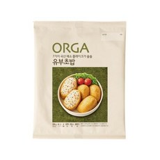 7가지 국산 채소플레이크가 솔솔 유부초밥(4인) 올가, 356g, 1개