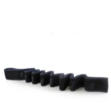 Suzakoo 1pcs 요가 탄성 저항 밴드 스트레칭 댄스 로프 벨트, 01 D