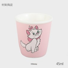 韓國大創 韓式 燒酒杯 聚餐, 1個, 瑪麗貓45ml陶瓷, 透明