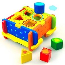 장난감 도형 교구 모양 입체 맞추기 유아 놀이 익히기, 본상품