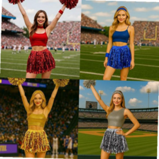 수술치마 치어리더응원수술치마(40cm)