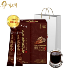 김소형원방 명품 진녹고 프리미엄 스틱 100포 1박스 6년근 홍삼 녹용 침향 진액 체력 기력 보충 부모님 어르신 청소년 학생 직장인 건강 식품 효능 효과 추천 선물 세트 쇼핑백, 1세트, 10g
