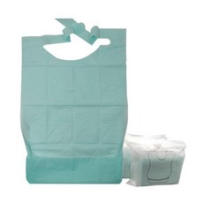 일회용 턱받이 노인 성인용 환자 간병 턱받이 10P 세트, 1개