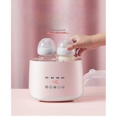 휴대용젖병소독기 아티팩트 우유데우기 다용도 살균 멸균기, 분홍색