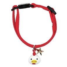 [ 1270487 ] 코코네코 혼포 종소리가 달린 병아리 고양이 목걸이 안전 벨 귀여움 경량 조절 가능 일본산 수제 치킨 스타, [ 1270487 ] Kokoneko 혼포 종소리가 달, 1개