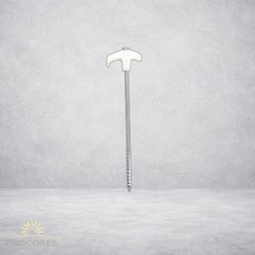 단조팩 캠핑 야광 헤드 지주핀 텐트 고정 타프 팩 용품 1개