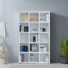 파로마 이프 로디 1200 5단 A형 책장, 화이트 FAC1001