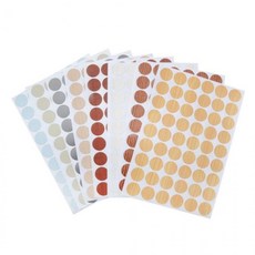 가구 벽 못 구멍 찍힘 까짐 기스 보수 스티커 54개입+301SM, 3-못스티커-그레이