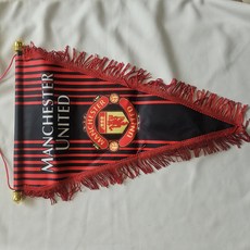 축구 클럽 교환용 삼각 깃발, NO.9 디자인 / 맨체스터 유나이티드, 1개