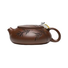 紫泥手作紫砂壺, 1個, 1L, 革紫泥:如圖所示