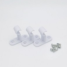 커튼브라켓 15mm 3p set 백색 커튼브라켓 커튼고리 커튼상고리 커텐브라켓 커텐고리 커텐상고리
