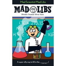 [원서] 페이퍼백 도서 매드 사이언티스트 매드 립스: 세계 최고의 단어 게임 paperback Book Mad Scientist Mad Libs: World's Greatest