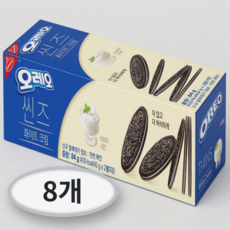 오레오 씬즈 화이트 크림, 84g, 8개