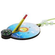 목걸이형 해시계 만들기 1인용 과학키트 사이언스 만들기세트 과학실험 과학놀이키트, 1개