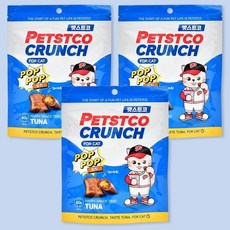 펫스트코 크런치 고양이스낵, 참치, 60g, 3개