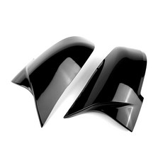 BMW 牛角後照鏡蓋 F20 F21 F23 F30 F31 F32 F34 F36 E84 後視鏡外殼, 1個, 鋼琴黑