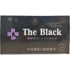 LaPetz 樂倍 黑酵母 大盒 葡萄糖胺 寵物營養品 鱉蛋 綠蜂膠 色胺酸 膠原蛋白, 1個, 免疫支持, 30份
