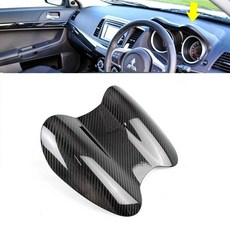 適用於 Mitsubishi EVO 10代 儀表板轉速表上蓋 碳纖維飾蓋 2007-2016, 詳見包裝