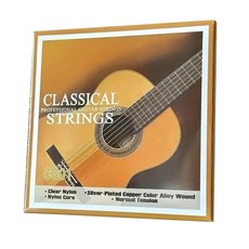 CG01 클래식 기타 줄 스트링 세트 나이론 실버 코팅, 1세트