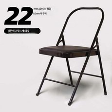 체어요가 필라테스 의자 실내 보조 스트레칭, 2_블랙, 1개