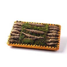 [지브로와] 리얼 맛집 더덕 100년 더 약초 토종 더덕 VVIP 6호 선물세트 [더덕 400g (특상)], 단품