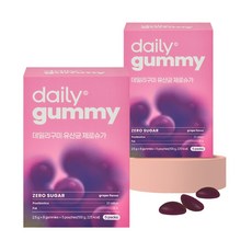 데일리 구미 유산균 제로슈가 파우치 8개입 10개