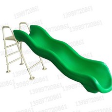 야외 미끄럼틀 플라스틱 1.95m 식당 놀이터 스텐 뒷마당 공원 펜션 기타 조형물 나선형, H. 곡선 길이1.95높이0.9, 1개