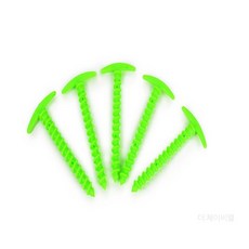 컬러 데크 나사팩 텐트, 1세트, 그린