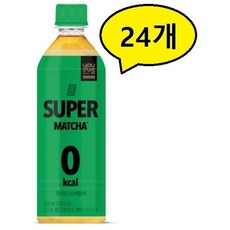 [힛더티] 슈퍼말차워터 500ml, 24개