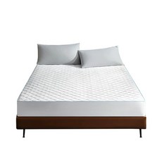 매트리스 토퍼 편안한잠자리 침대패드, U01KMQPQH174SEBVB4P35HFZGZ-002, B. 150cm200cm35cm, A. 하얀색