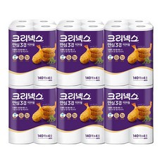 크리넥스 안심 3겹 키친타올, 140매, 24개