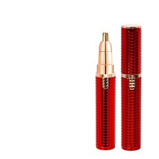 電動修眉器 鼻毛修剪器 USB充電 三合一設計, 紅色三合一, 如圖所示