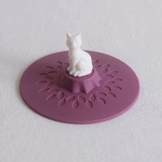 동물 실리콘 컵덮개 홈카페 사무실 머그리드 커버 컵뚜껑